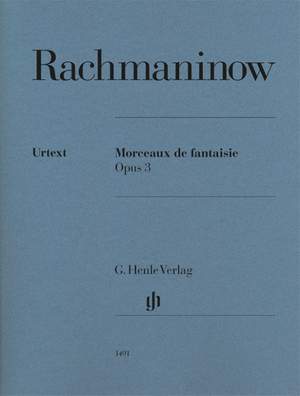 Rachmaninoff: Morceaux de fantaisie, Op. 3