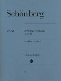 Schoenberg: 3 Klavierstücke op. 11