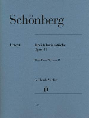 Schoenberg: 3 Klavierstücke op. 11