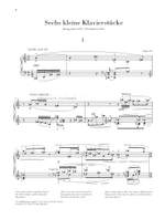 Schoenberg, A: 6 kleine Klavierstücke op. 19 op. 19 Product Image