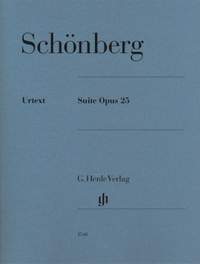 Schoenberg, A: Suite op. 25 für Klavier op. 25