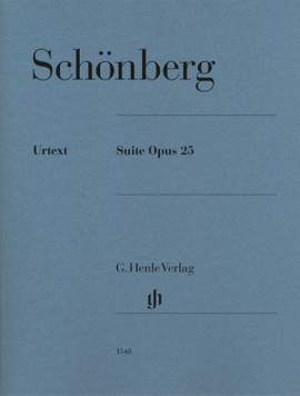 Schoenberg: Suite op. 25 für Klavier op. 25