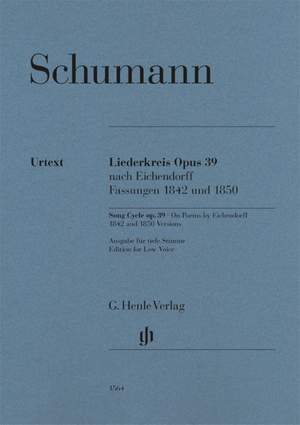 Schumann, R: Liederkreis op. 39 nach Eichendorff op. 39