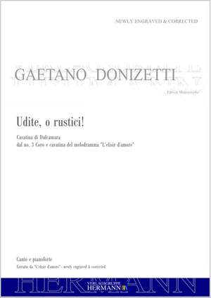 Donizetti, G: L'elisir d'amore - Come Paride vezzoso (atto primo)