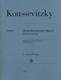 Sergei Koussevitzky: Double Bass Concerto, Op. 3