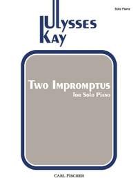 Kay, U: Two Impromptus