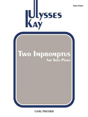 Kay, U: Two Impromptus Product Image
