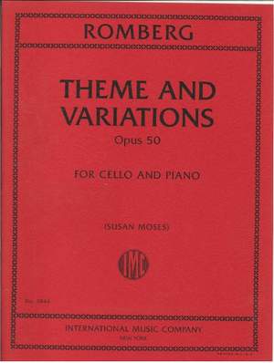 Romberg, S: Theme and Variations op. 50