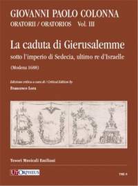 Colonna, G P: La caduta di Gierusalemme Vol. 3