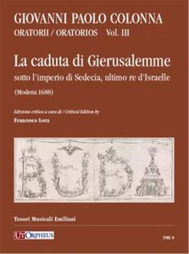 Colonna, G P: La caduta di Gierusalemme Vol. 3
