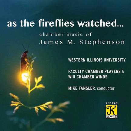 as the fireflies watched