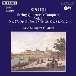 Spohr: String Quartets Vol. 1