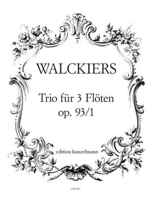Eugene Walckiers: Trio für 3 Flöten