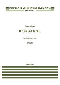 Frans Bak: Korsange