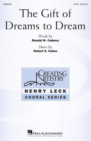 Robert S. Cohen: The Gift of Dreams to Dream
