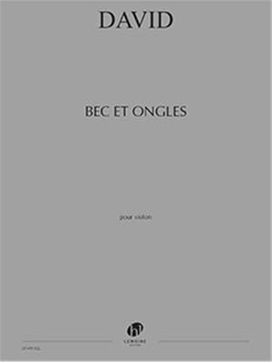 David Bastien: Bec et ongles