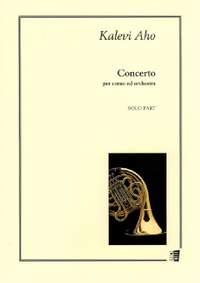 Aho, K: Concerto for horn and chamber orchestra