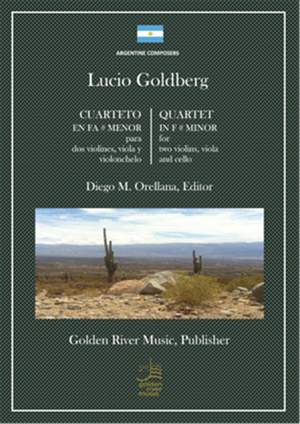 Lucio Goldberg: Cuerteta en fa sostenido menor