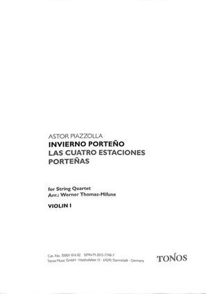 Astor Piazzolla: Invierno Porteno