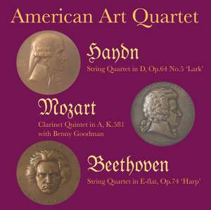 American Art Quartet Plays Haydn, Mozart & Beethoven