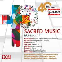 Sacred Music For Capriccio's 40-Year Anniversary