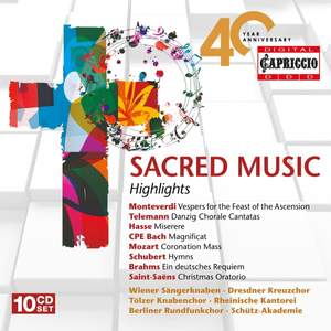 Sacred Music For Capriccio's 40 Year Anniversary