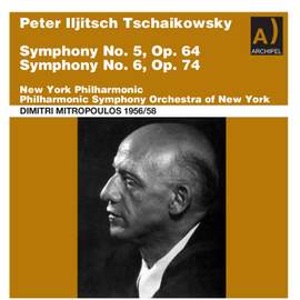 Tschaikowsky Symphonies No. 5 and 6 conducted by Dimitri Mitropoulos