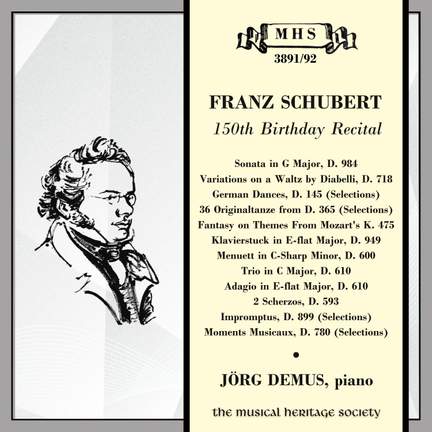 Schubert: 150th Commemorative Recital