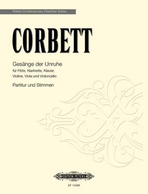 Corbett, Sidney: Gesange der Unruhe