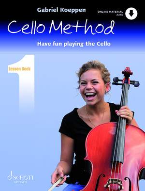 Koeppen, G: Cello Method: Lesson Book 1 Book 1