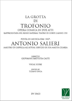Antonio Salieri: La grotta di Trofonio, opera comica in 2 acts