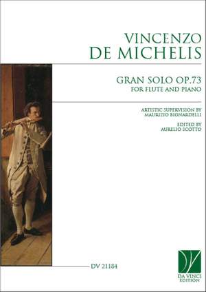 Vincenzo De Michelis: Gran Solo Op.73, for Flute and Piano