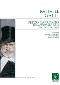 Raffaele Galli: Terzo Capriccio from 'Traviata' Op.48