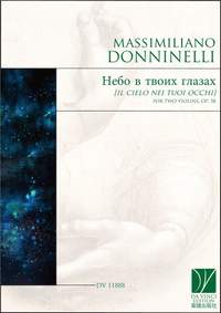 Massimiliano Donninelli: Il cielo nei tuoi occhi, Op. 58, for 2 Violins