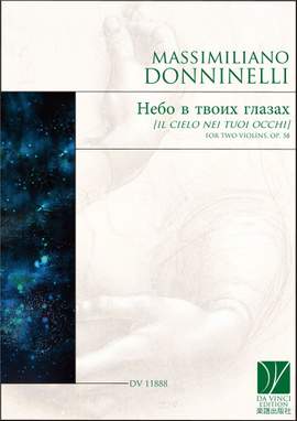 Massimiliano Donninelli: Il cielo nei tuoi occhi, Op. 58, for 2 Violins