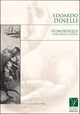 Edoardo Dinelli: Humoresque, for Piano 4-hands