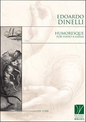 Edoardo Dinelli: Humoresque, for Piano 4-hands