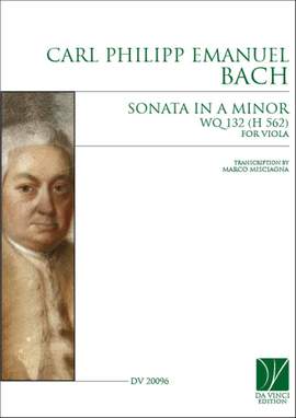 Carl Philipp Emanuel Bach: Sonata in a minor, for Viola