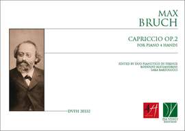 Max Bruch: Capriccio Op.2, for Piano 4 Hands