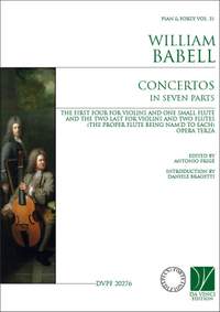 William Babell: Concertos in seven parts - Opera terza