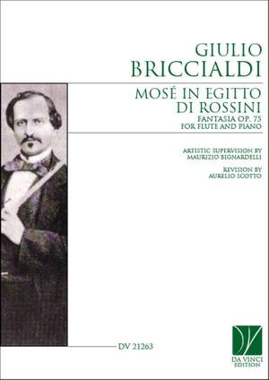 Giulio Briccialdi: Mosé in Egitto di Rossini, Fantasia Op. 75
