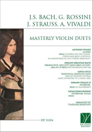 Rossini Bach: Masterly Violin Duets