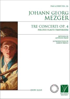 Johann Georg Mezger: Tre Concerti, per due flauti traversieri, Opera 4