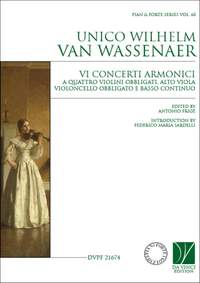 Unico Wilhelm Van Wassenaer: 6 Concerti armonici