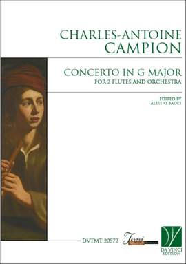 Charles-Antoine Campion: Concerto for 2 Flute and Orchestra in G major