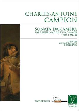 Charles-Antoine Campion: Sonata for 2 Flute and Cello in G major nr.1 op.IX