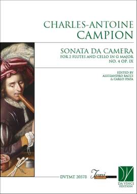 Charles-Antoine Campion: Sonata for 2 Flute and Cello in G major nr.4 op.IX