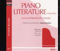 James Bastien: Piano Literature Volume 3 (CD)