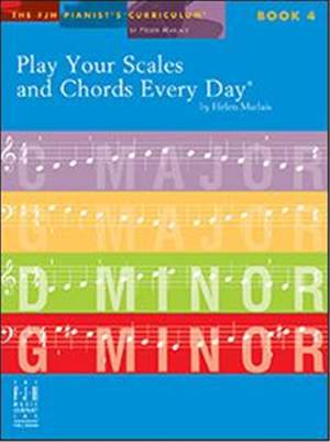 Helen Marlais: Play Your Scales and Chords Every Day Product Image