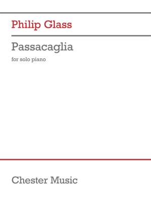 Philip Glass: Passacaglia